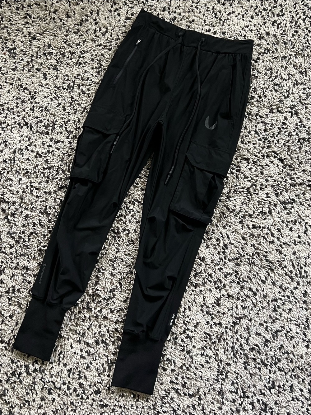 ASRV Tetra-Lite High Rib Jogger Pants Black DSG-0437 Men’s Size Small - Picture 4 of 16